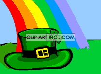 Animated St  Patrick S Day Over Hat