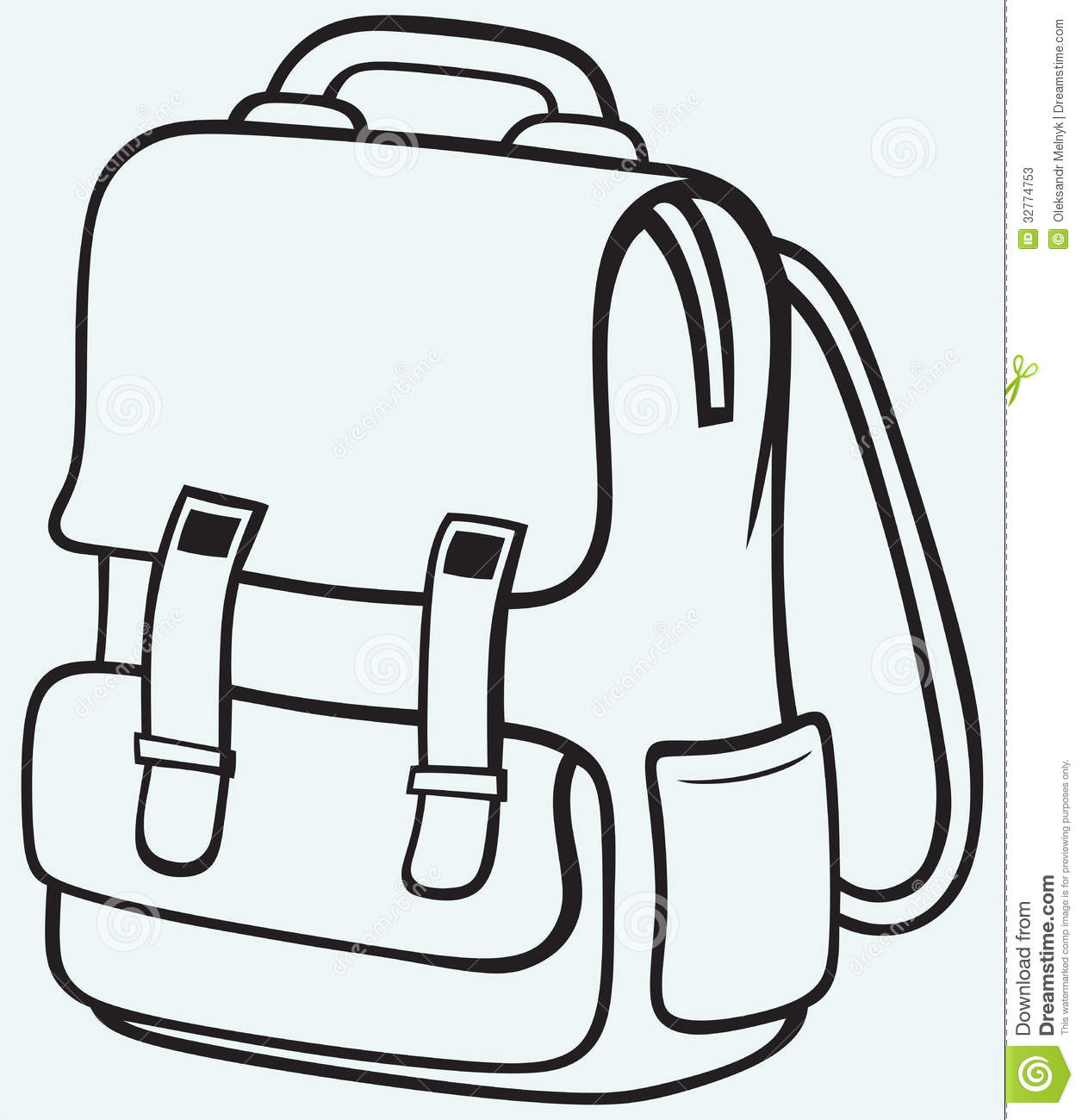 Backpack Black And White Free Cliparts All Used For Free