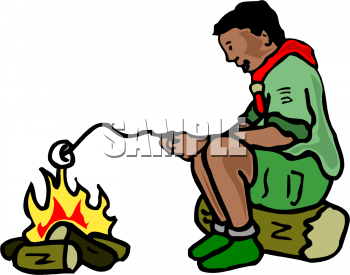 Camping Clipart Illustrations   Graphics   Boyscout Scout 91879 Tnb