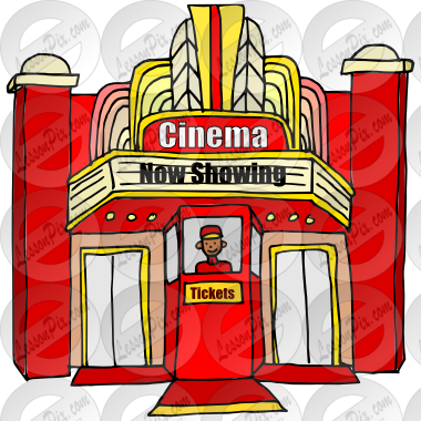 Cinema Picture For Classroom   Therapy Use   Great Cinema Clipart
