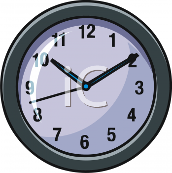 Clock Flying Clipart Royalty Free Picture