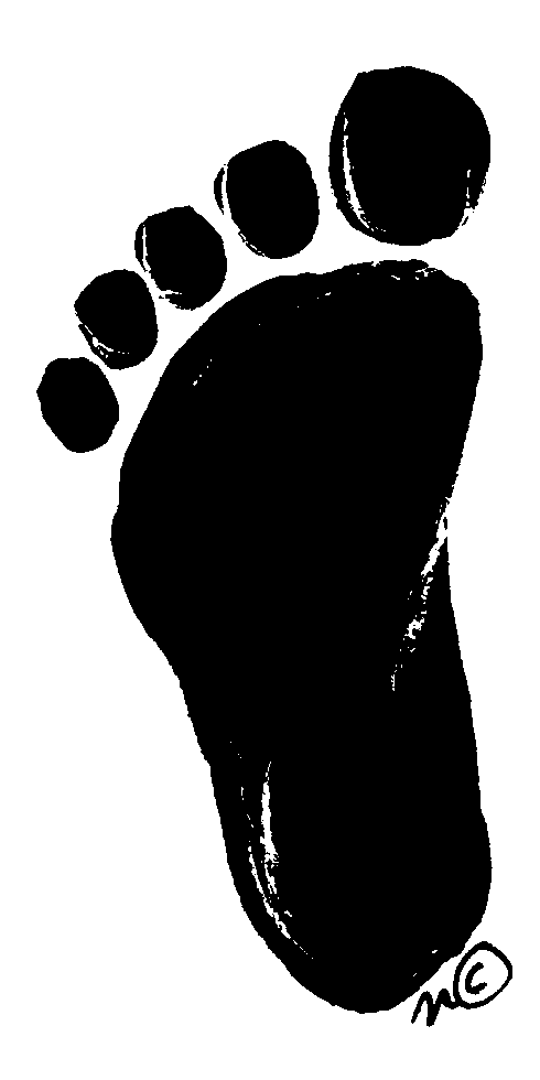Footprint Outline Clip Art   Group Picture Image By Tag
