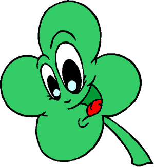 Funny Saint Patrick S Day Free Clipart Four Leaf Clover Clipart