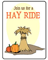 Hay Ride Invitation   Use This Party Invitation To Invite Your Friends