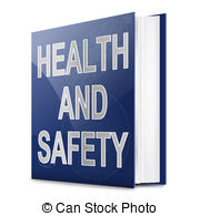 Health And Safety Text Book   Illustration Depicting A Text