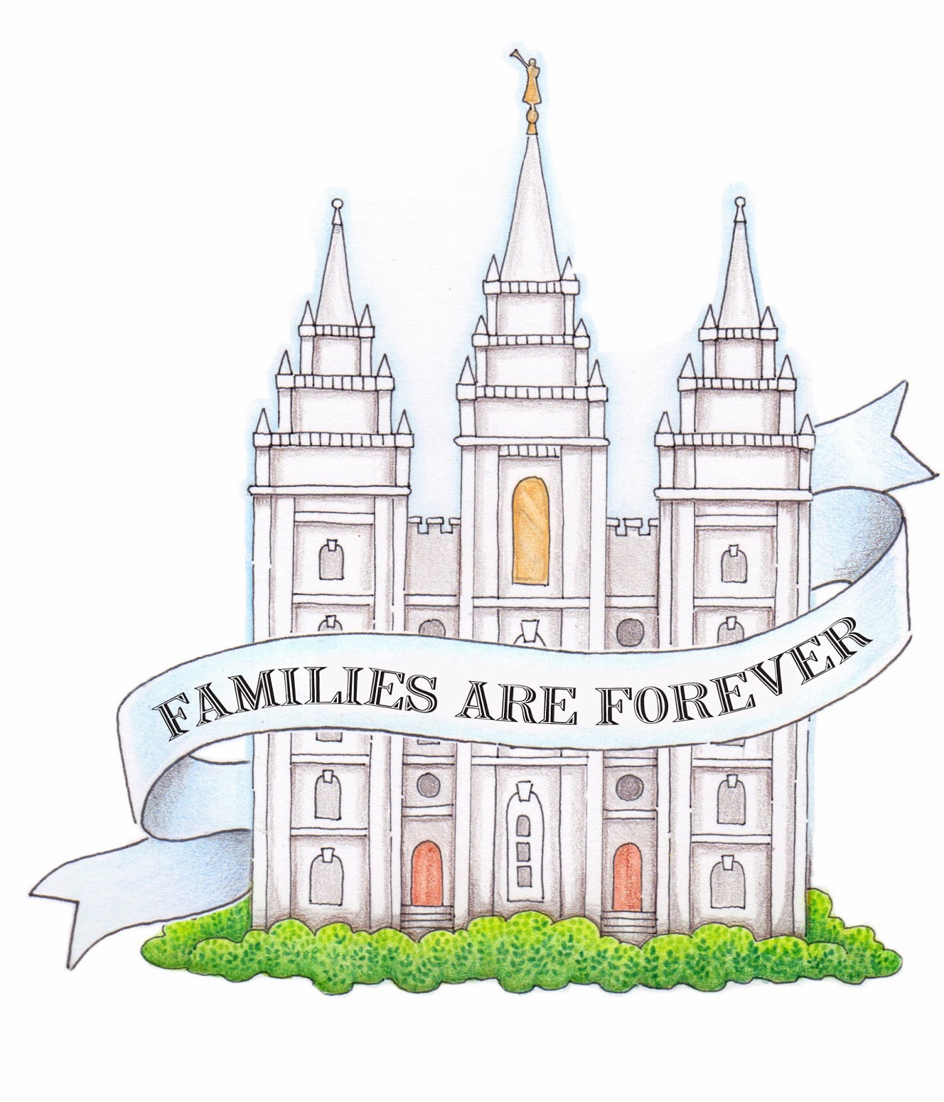 Lds Clipart Family History Family Members Live By The