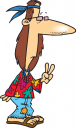 Search Terms Cartoon Cartoons Hippie Hippies Peace Sign Signs Search