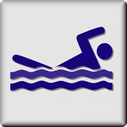 Swimmer Silhouette   Clipart Best