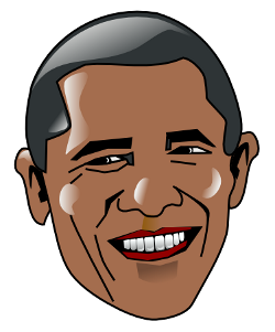 Barack Obama Stupid Clipart