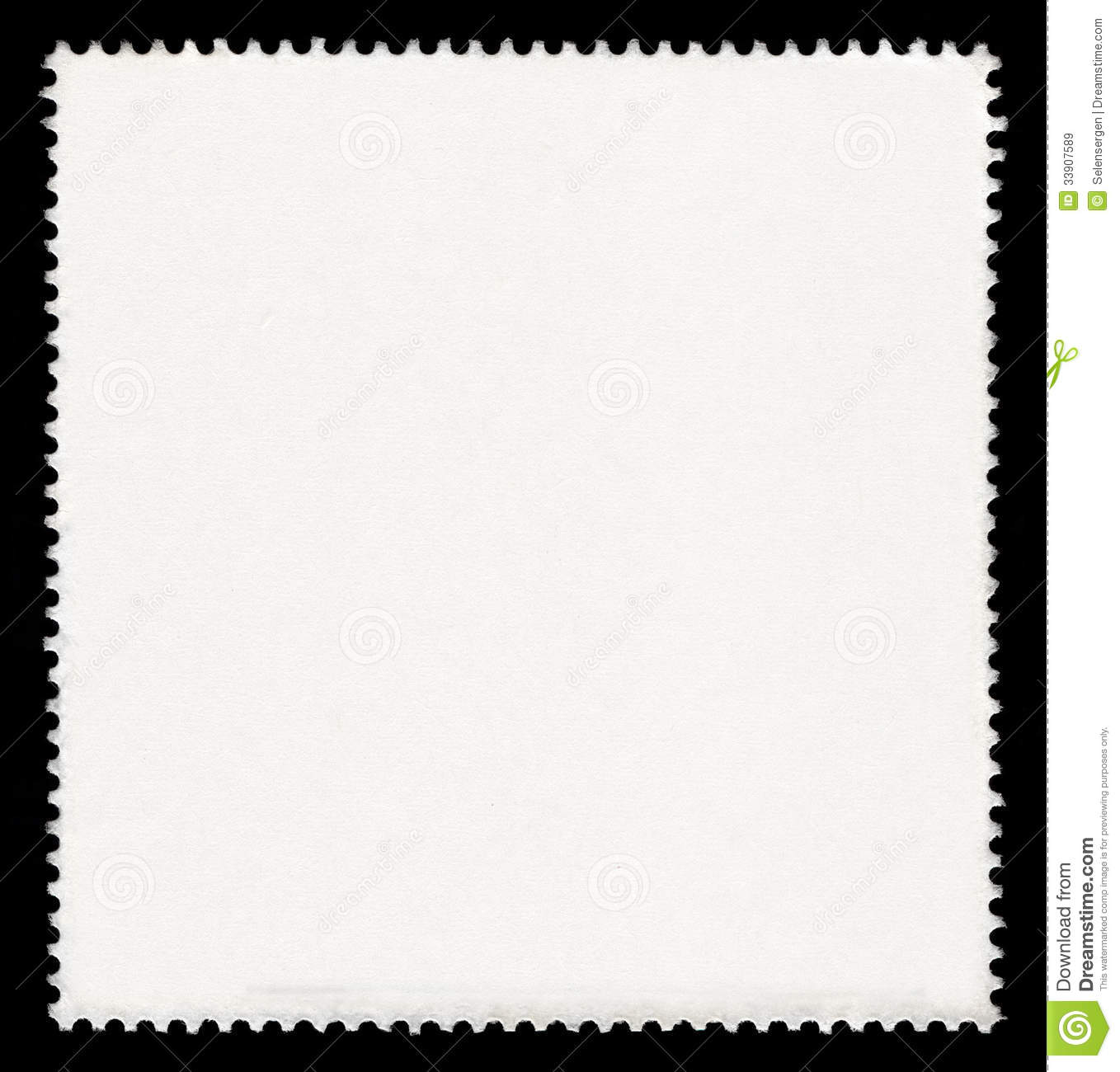 Blank Postage Stamp Royalty Free Stock Images   Image  33907589