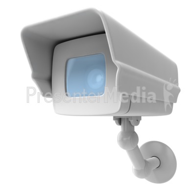 Camera Surveillance Closeup