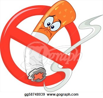 Drawings   No Smoking Sign Cartoon  Stock Illustration Gg58748039