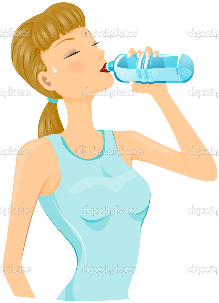Drinking Water   Stock Photo   Lenmdp  3954091