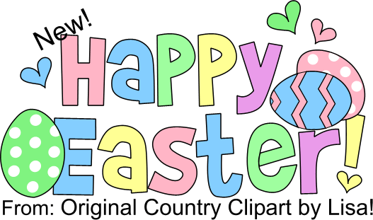Easter Clipart Collection Features A Really Cute Easter Egg Tree Cute    