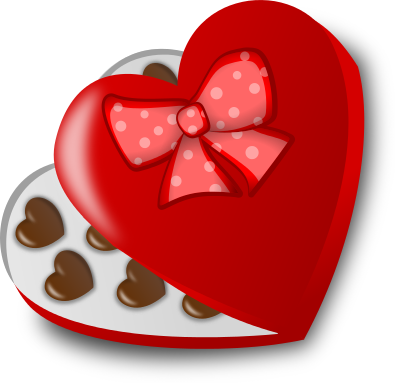 Free Valentine Chocolate Clipart 1 Page Of Public Domain Clip Art