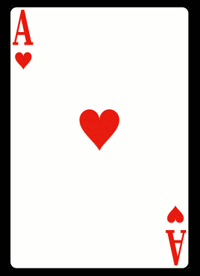 If The Word Heart It Came Up With Playing Cards Which Have A Heart
