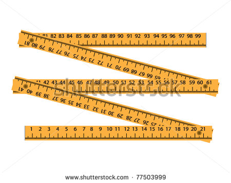 Meter Stick Clipart Wood Meter Measuring Tool