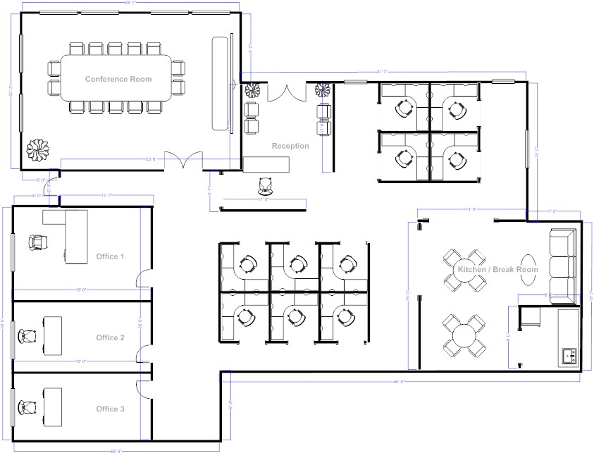 Office Plan Layout Software  3 Great Options   Arnolds Office