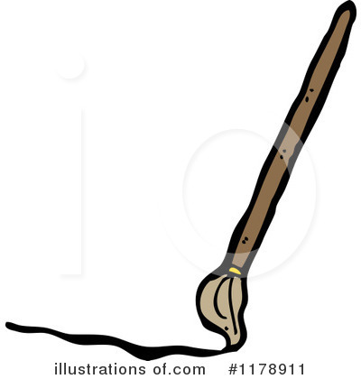 Paintbrush Clipart  1178911 By Lineartestpilot   Royalty Free  Rf    