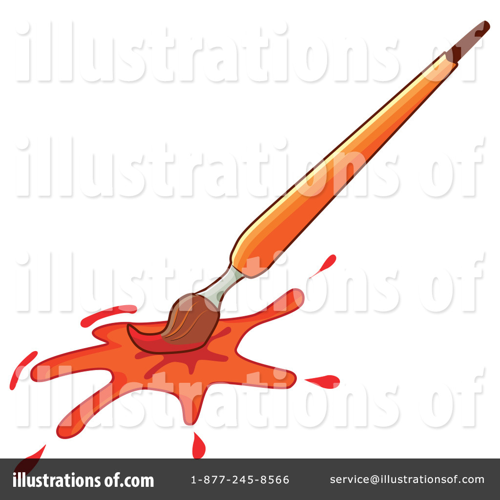 Paintbrush Clipart  58758 By Milsiart   Royalty Free  Rf  Stock    