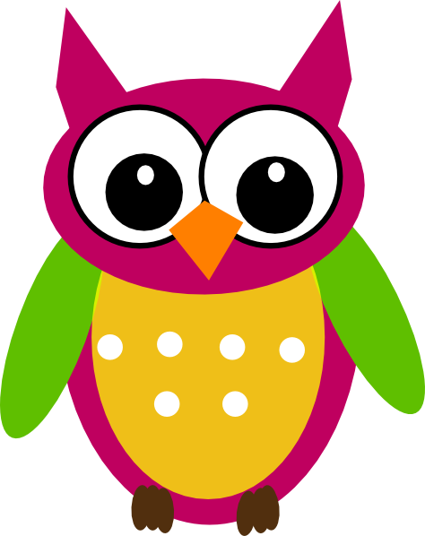 Purple Green Owl Clip Art   Vector Clip Art Online Royalty Free