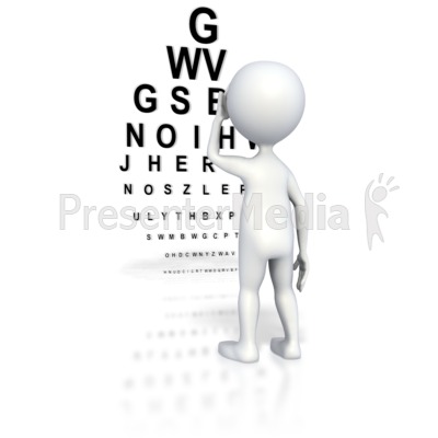 Stick Figure Eye Exam   Medical And Health   Great Clipart For