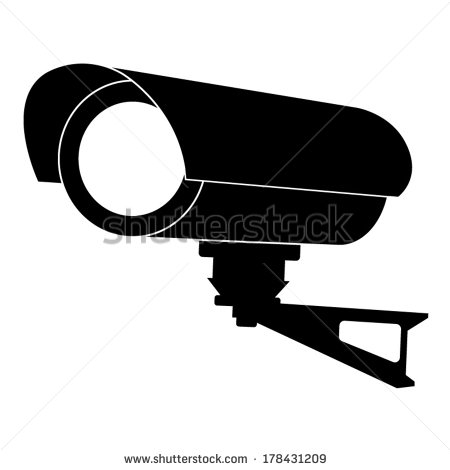 Video Surveillance Camera Clipart 24 Hour Camera Stock Photos