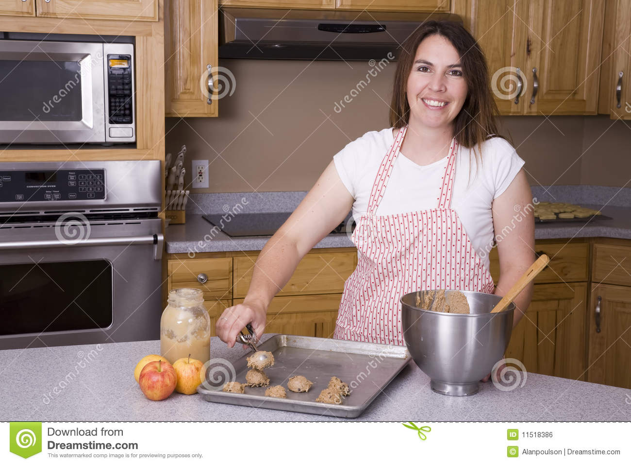 Woman Cookie Royalty Free Stock Image   Image  11518386