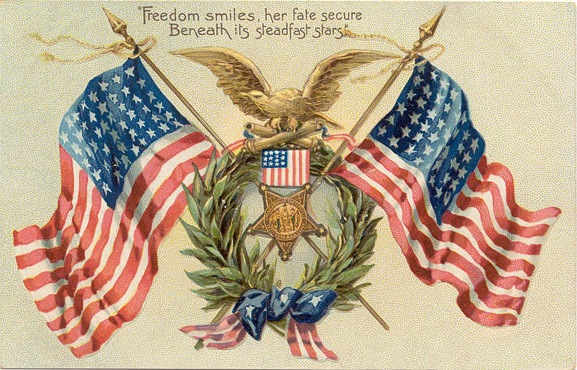 Archive   Free Vintage Memorial Day And Veterans Day Greeting Cards