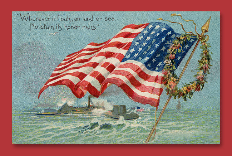 Day Art   Clipart   Vintage Memorial Day Greeting Cards   Souvenir