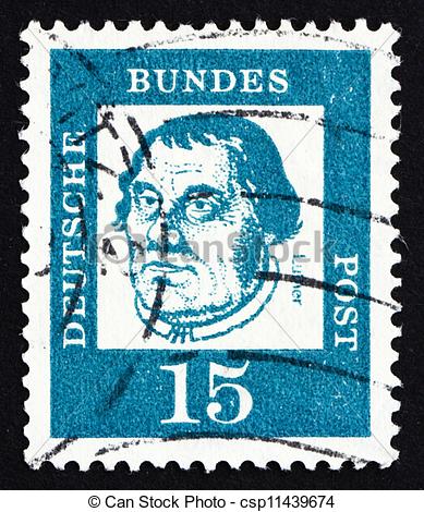 Germany   Circa 1963  A Stamp Printed In The Germany Shows Martin