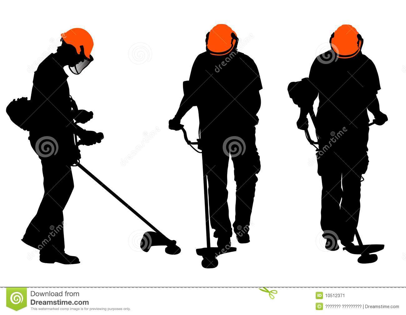 Lawn Care Silhouette Clipart   Free Clip Art Images