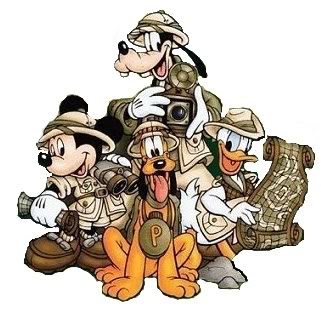 Looking For Fab 5 In Safari Gear Clip Art   The Dis Disney Discussion