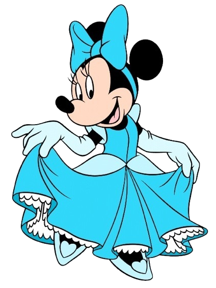 Minnie Mouse Princesa Hace Una Reverencia Minnie Mouse Princesa Para