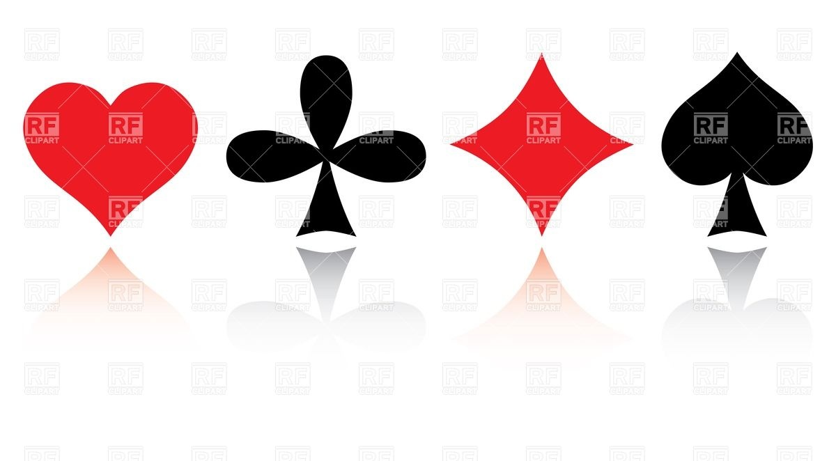     Of Playing Card Symbols Download Royalty Free Vector Clipart  Eps