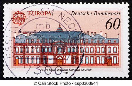 Photo Of Postage Stamp Germany 1990 Thurn And Taxis Palace   Germany