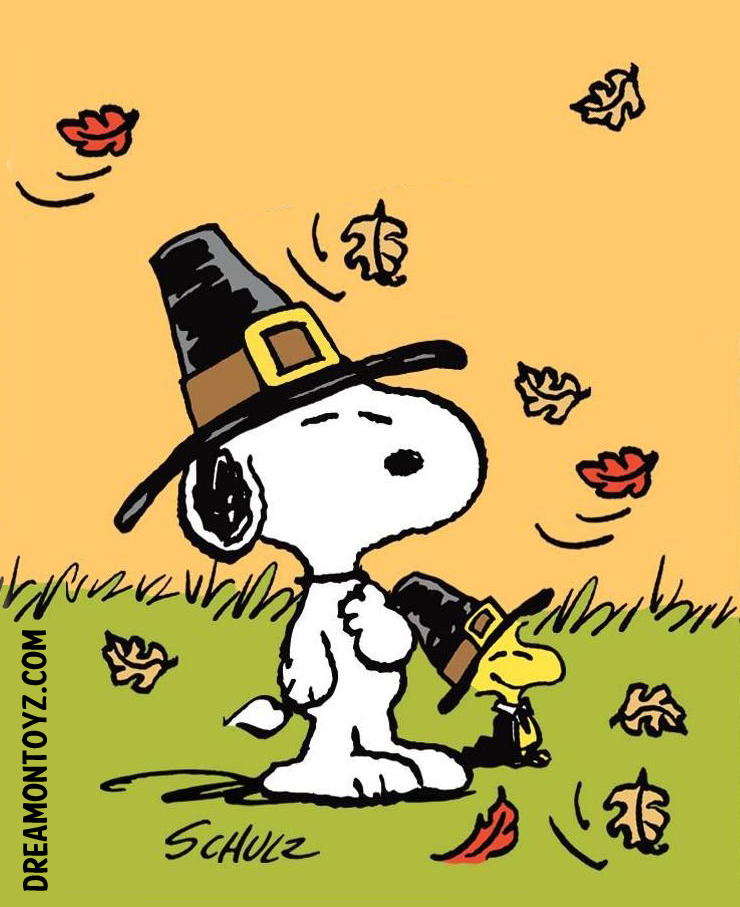 Photographs  Peanuts Snoopy And Woodstock Pilgrims For Thanksgiving