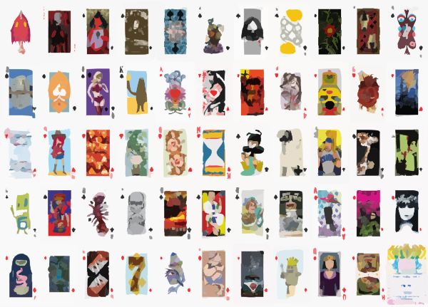 Playing Cards Clip Art Http   Www Clker Com Clipart Playing Cards Html