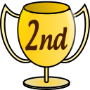 Share Trophy Icon Second Clipart With You Friends 