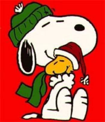 Snoopy And Woodstock Christmas Clipart   Free Clip Art Images