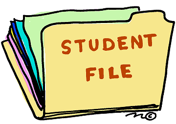 Student File  In Color    Clip Art Gallery