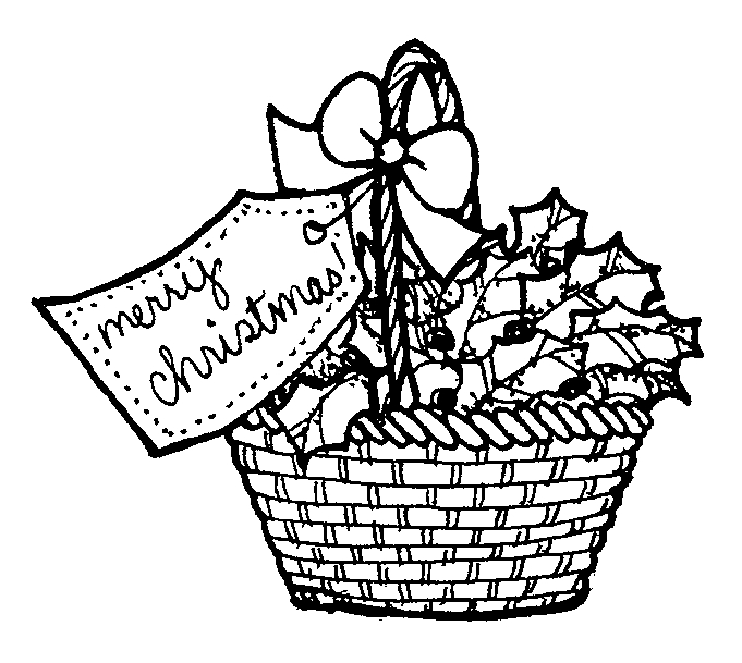 Back   Gallery For   Christmas Gift Basket Clip Art