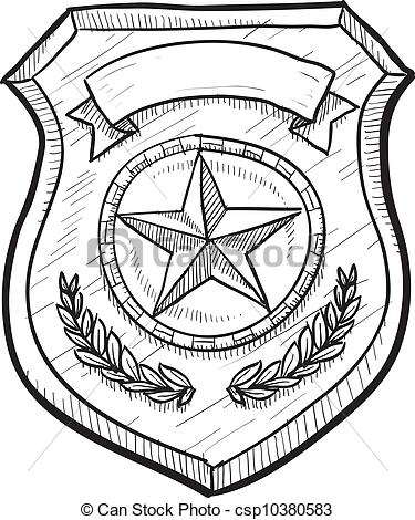 Blank Police Badge Clip Art Blank Police Or Firefighter S