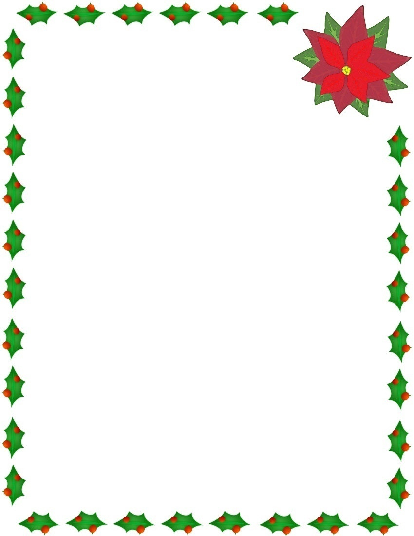 Christmas Clip Art Borders Frames 653 X 832 30 Kb Jpeg Christmas Light