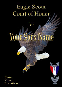 Eagle Scout Court Of Honor Invitations Eagle Scout Gift   Free