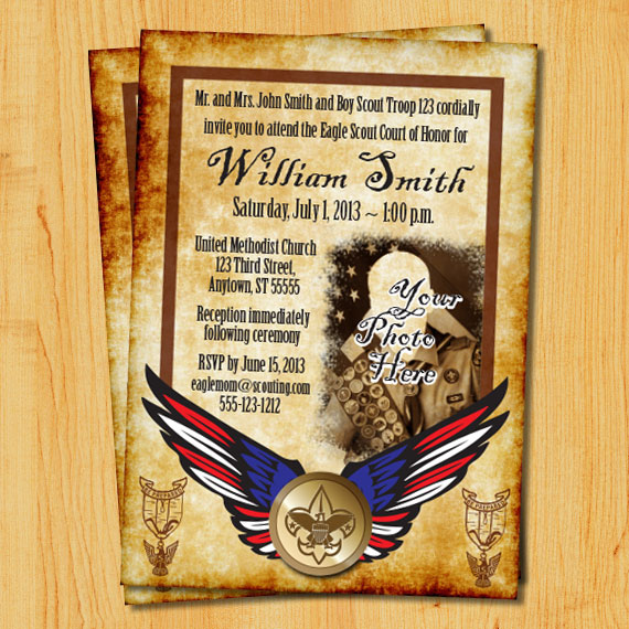 Eagle Scout Court Of Honor Invitations Eagle Scout Invitation 5