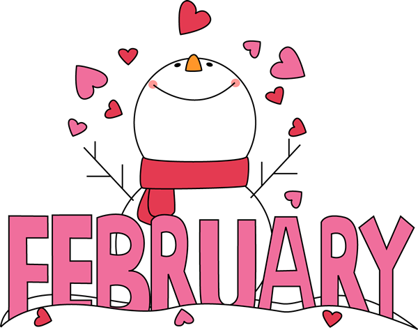 February Clip Art February Calendar Clip Art February Month Clip