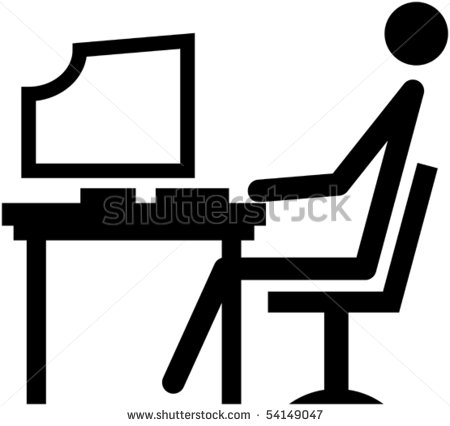 Office Workers Working Clipart   All The Gallery You Need 