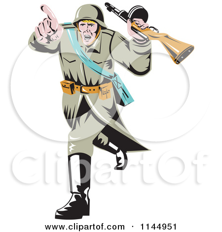 Royalty Free  Rf  Clipart Illustration Of A Revolutionary War Soldier