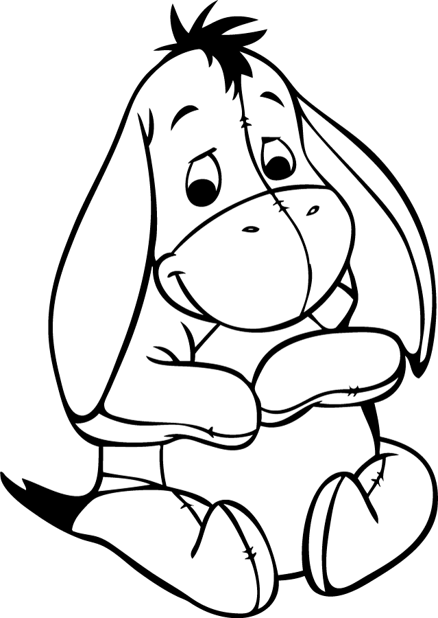 Winnie The Pooh Characters Coloring Pages   Coloringpages321 Com